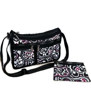 LeSportSac Elis Paisley Love Deluxe Everyday Crossbody/Pouch